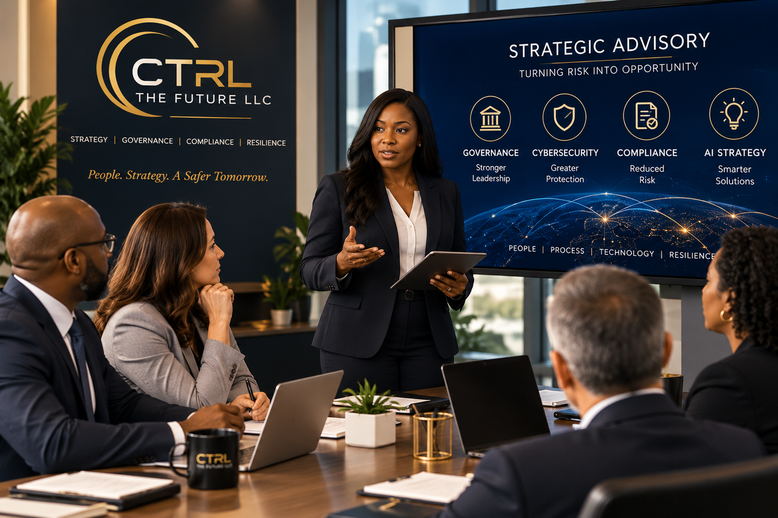 Cybersecurity governance consulting and strategic advisory services
